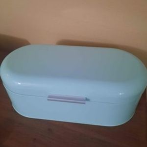 Seafoam Blue Breadbox